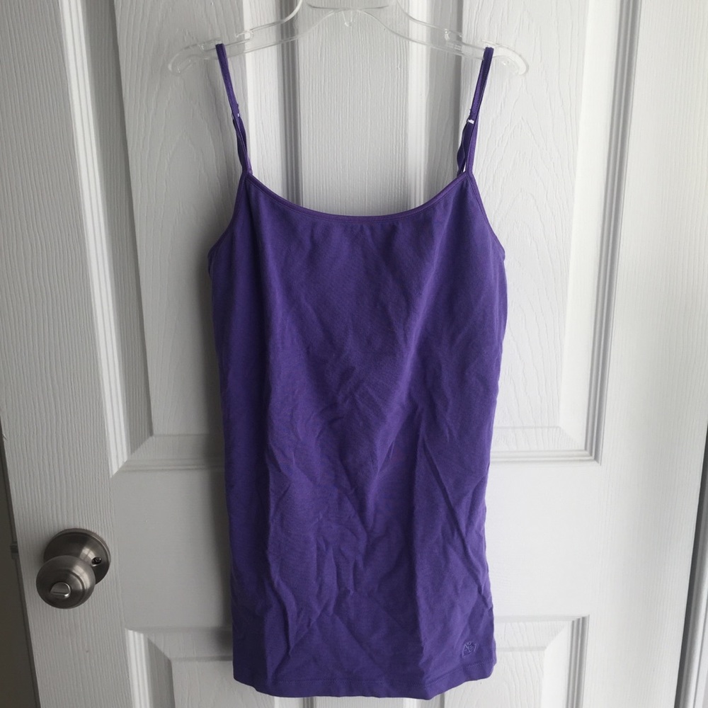 Aeropostale cami w/ built in shelf bra. Like new!